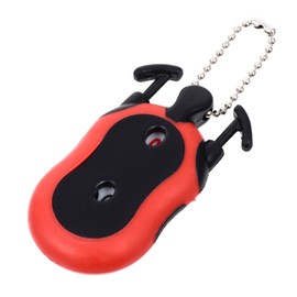 Milisten Goal Scorer Training Discs for Football Golf Bead Dual Counter Golf Scorer Clicker Counter Cuticle Remover Made of Quartz Stone Goal Counter Double Plastic Tool Red