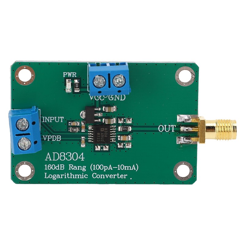 RF Logarithmic Detector Logarithmic Amplifier Multiplier Detector Module 160dB 100pA-10mA