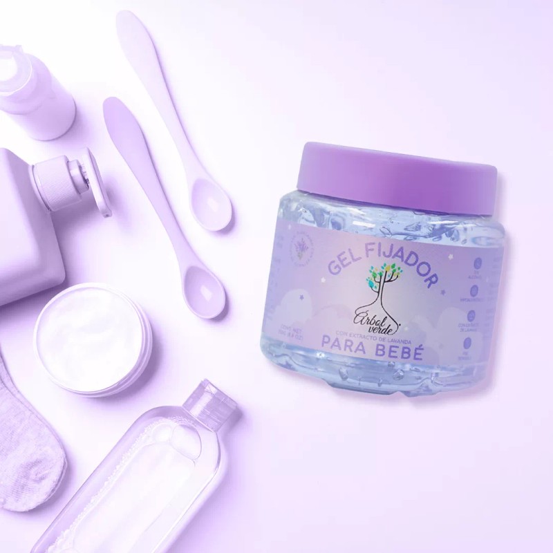 Árbol Verde Bebé gel para peinar de lavanda 250gr 12
