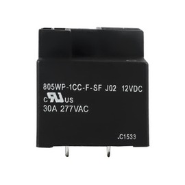 805 WP-1CC-F-SF J02 12VDC 30A 277VAC Automotive Power Relay for Automotive and Home Counter 4Pin