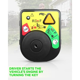 Ignition Switch & Module with Key Fit for Cadet Delta MTD, Aftermarket Parts Repalce 725-04227 430-220 925-06119 725-06119