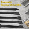 5pcs Pneumatic Hammer Chisel Bits, Air Hammer Attachments Air Chisel
