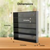 Dazzling Displays Acrylic Spice Rack Case Display (Style A -