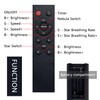 AWO Replacement Remote Control Compatible for Mooyran TYD-YHY-001 Starry Night