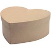 Paper Mache Heart Shaped Box - (7-1/2" x 7-1/2") Heart