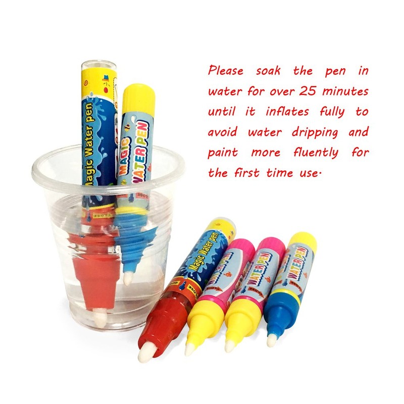 JAYSRIS Magic Replacement Water Pen, Also Water Pen (6 Pieces)