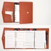 Bible Size Notebook Cover, 2023, Monthly Weekly Binder, Mini 6