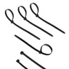 200 Pack Bulk KOOWIN Small 4 inch Nylon Plastic Cable