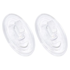 DROGO 3 Pairs Soft Silicone Replacement Nose Pads Nose Piece for Oakley WireTap/Whisker/Crosshair 2.0 OO4044/Half Wire 2.0/Metal Plate OX5038/Blender 6B Eyeglasses/Sunglasses, Anti-Slip, Skin-Friendly