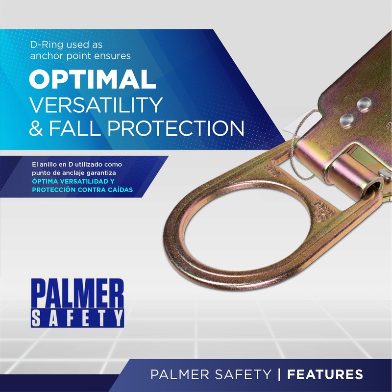 Palmer Safety Reusable Temporary Steel Roof Anchor Bracket for Industrial