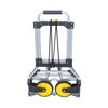 LiGuVCY Capacity Heavy-Duty Luggage Trolley Cart with Telescoping Handle and
