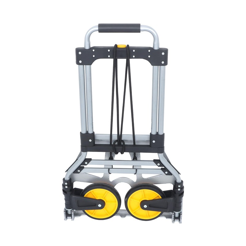LiGuVCY Capacity Heavy-Duty Luggage Trolley Cart with Telescoping Handle and