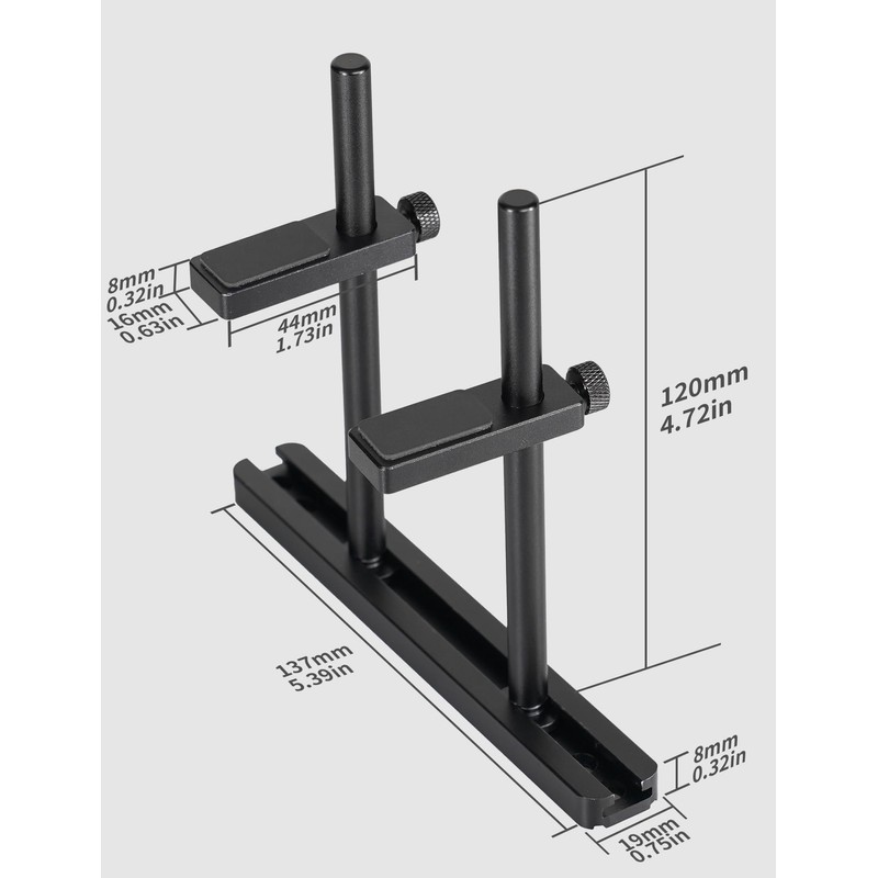 upHere GBS2 Graphics Card Holder, Slide Rail, Double Rod, GPU