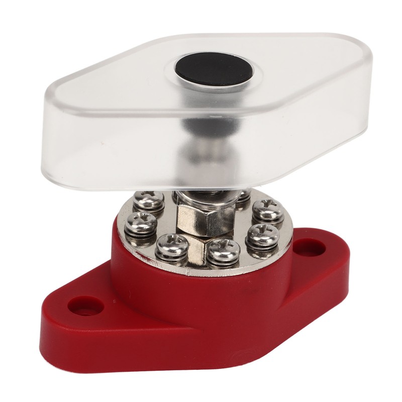 Power Distribution Block 8 Terminal 3/8in Stud DC48V 180A Universal