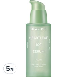 Dewytree Houttuynia Cordata 100 Serum, 40ml, 5 pieces / 듀이트리 어성초 100 세럼, 40ml, 5개