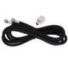 Professional Nylon Braided Airbrush Hose with Standard Adapter 6ft Size