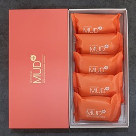 Boryeong Mud Soap 5-Pack 90g Face Wash Cleansing Facial Soap Skin / 보령 머드 비누 5개입 90g 세수 클렌징 세안 솝 피부