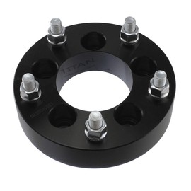 2pc 1" Wheel Spacers 5x5.5 (5x139.7) with 12x1.25 Studs Fits Geo Tracker, Suzuki Samurai Sidekick Vitara X-90 X90 XL7 XL-7 (5x139.7) 25mm Silver