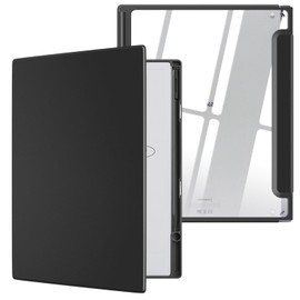 Yiernuo Case Compatible with Remarkable 2 10.3 2020 Released Paper Tablet, Anti-Collision and Hard Back Shell Protective Book Folio Cover with Built-in Pen Holder,Black