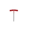 BONDHUS Hexagonal T-Handle, 0.24 inches (6 mm), Total Length: 6.8