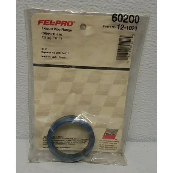 Fel-Pro 60200 Fel-Pro Exhaust Pipe Flange Gasket – Durable Sealing