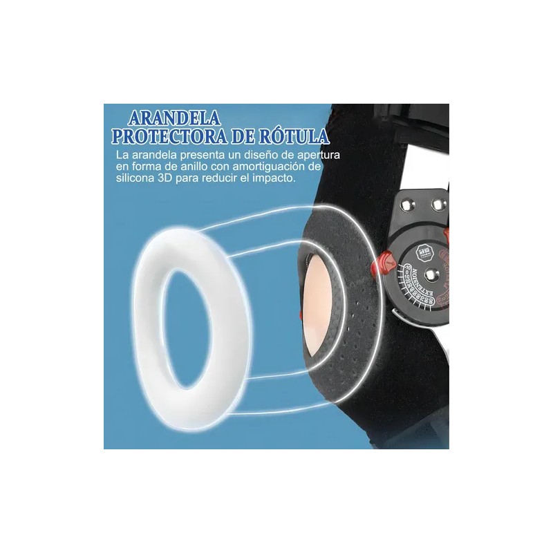 Rodillera Mecanica Postoperatoria Soport Ortopedia Ajustable