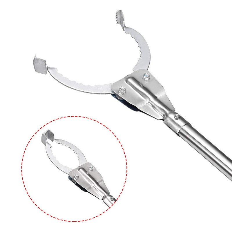 uxcell 36inch Grabber Gripper Tool Extender Claw Garbage Picker Stainless