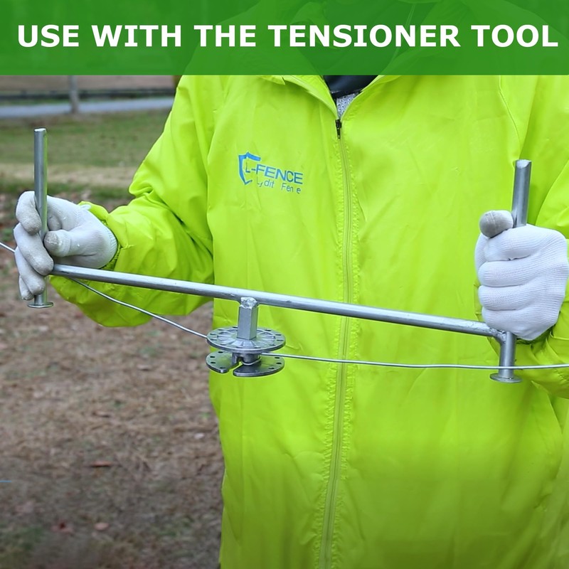 Electric Fence Wire Strainer, 10Pcs Rapid Wire Tensioner, Fence Tightener,