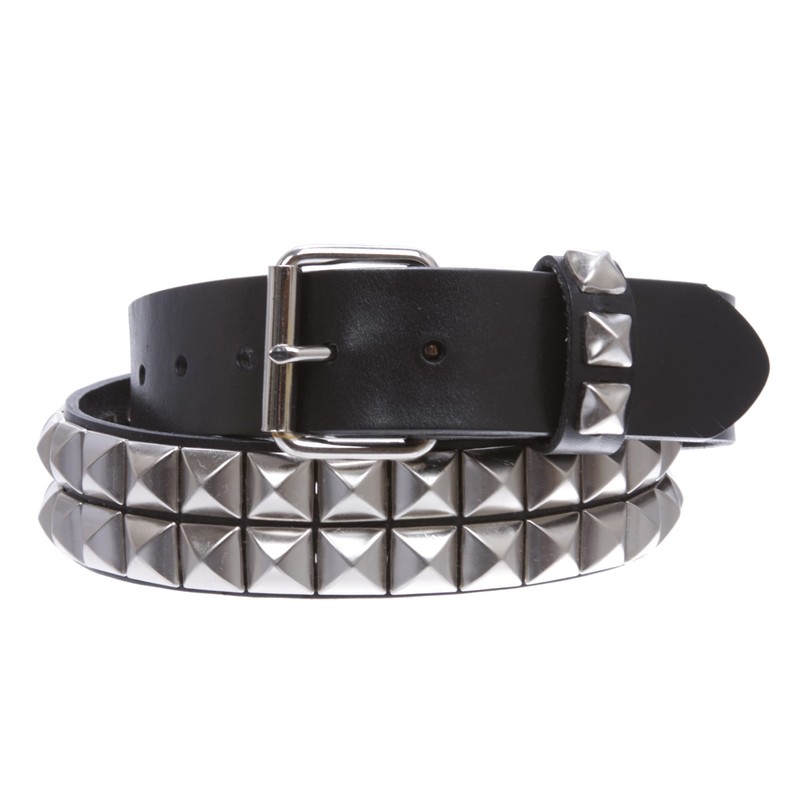 Beltiscool 1 1/2" Snap On Two Row Punk Rock Star