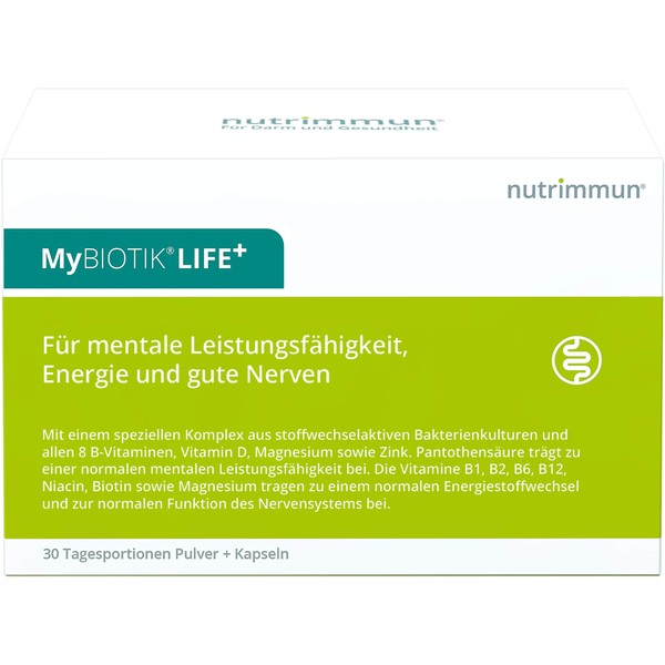 MyBiotik LIFE+ Kombipackung 30 x 1,5g + 60 Kapseln, 1