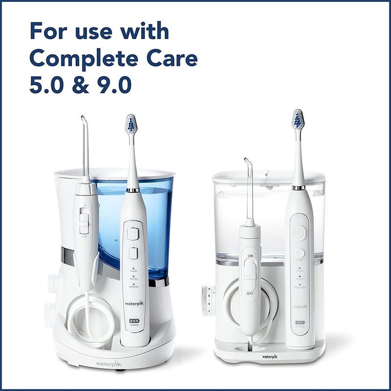 Waterpik Triple Sonic Tooth Brush Heads Replacement, Complete Care, STRB-3WW,