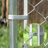 HITTITE Adjustable Chain Link Fence Gate Kit, Anti-Rust Outdoor Garden