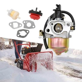 DUZFOREI 951-10368 Snow Thrower Carburetor Replacement for Huayi 170sa 170S 170SD MTD 951-10638A 751-10638 751-10638A 951-14026A 951-14027A Troy-Bilt Storm 2410 2420 2620 2690 2690XP