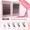 Kit De Extensión De Pestañas Naturales De 480 Piezas