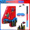 Capoda Number 4 Spider Piñata Bundle with Blindfold and Stick