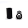 10 x M10 x 5/10/15/20/25/30mm Length Unthreaded Black Cylindrical... (M10