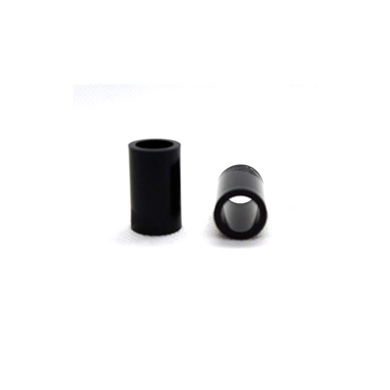 10 x M10 x 5/10/15/20/25/30mm Length Unthreaded Black Cylindrical... (M10