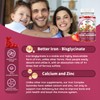 Iron Supplement Gummies for Kids - with Calcium, Zinc, Kids