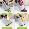 Urbanstrive Cheese Grater With Container Box Grater Stainless Steel Graters