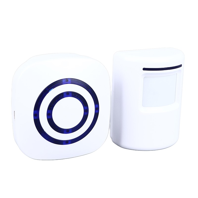 Infrared Sensor Doorbell Sensitive Wireless Store Entry Doorbell Alarm with