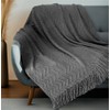 Boho Farmhouse Knitted Throw Blanket: Cozy, Soft, & Stylish, Perfect