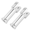 Passenger Foot Peg Mounts Kit 50500769 Silver Sturdy Stable High