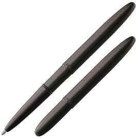 Fisher Space Pen Bullet Pen, Ballpoint, Brass, Matte Black, Black Ink, Gift Box