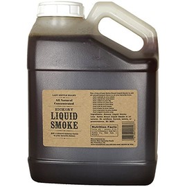Lazy Kettle All-Natural Liquid Smoke, Hickory Smoke Great for Cooking 128 oz