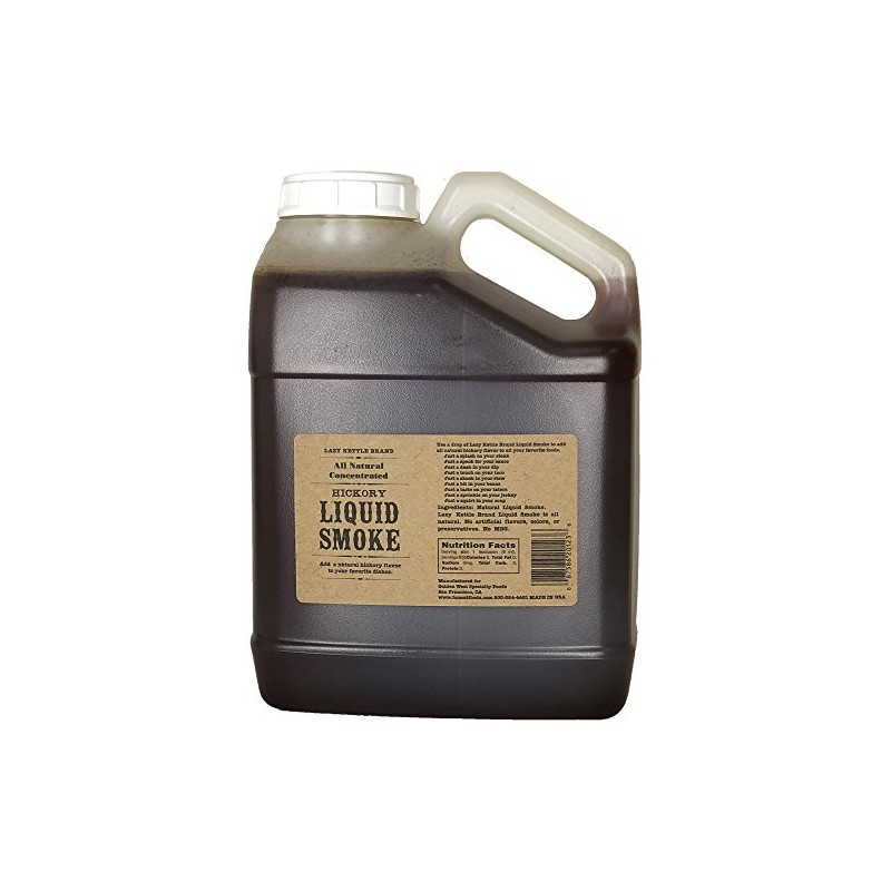 Lazy Kettle All-Natural Liquid Smoke, Hickory Smoke Great for Cooking