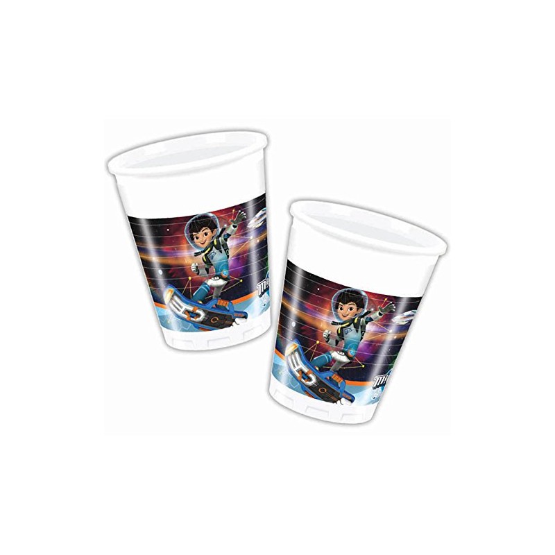 Decorata Party 200 ml Meilen von Tomorrowland Kunststoff Tassen, 8