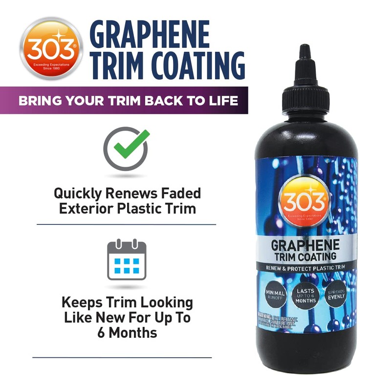303 Products Graphene Trim Coating – Hydrophobic Graphene Coating –