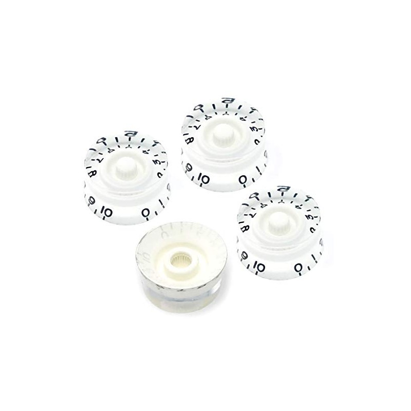 Vintage Forge White Speed Knobs for Epiphone Les Paul SG