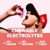 SaltStick Electrolyte FastChews con cafeína - 60 comprimidos masticables con