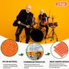 Drum Sticks 5A Drumsticks (2Pack-Orange)